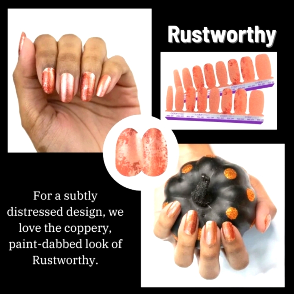 Color Street Rustworthy - Retired Nail Art Design - Dry Nail Polish!